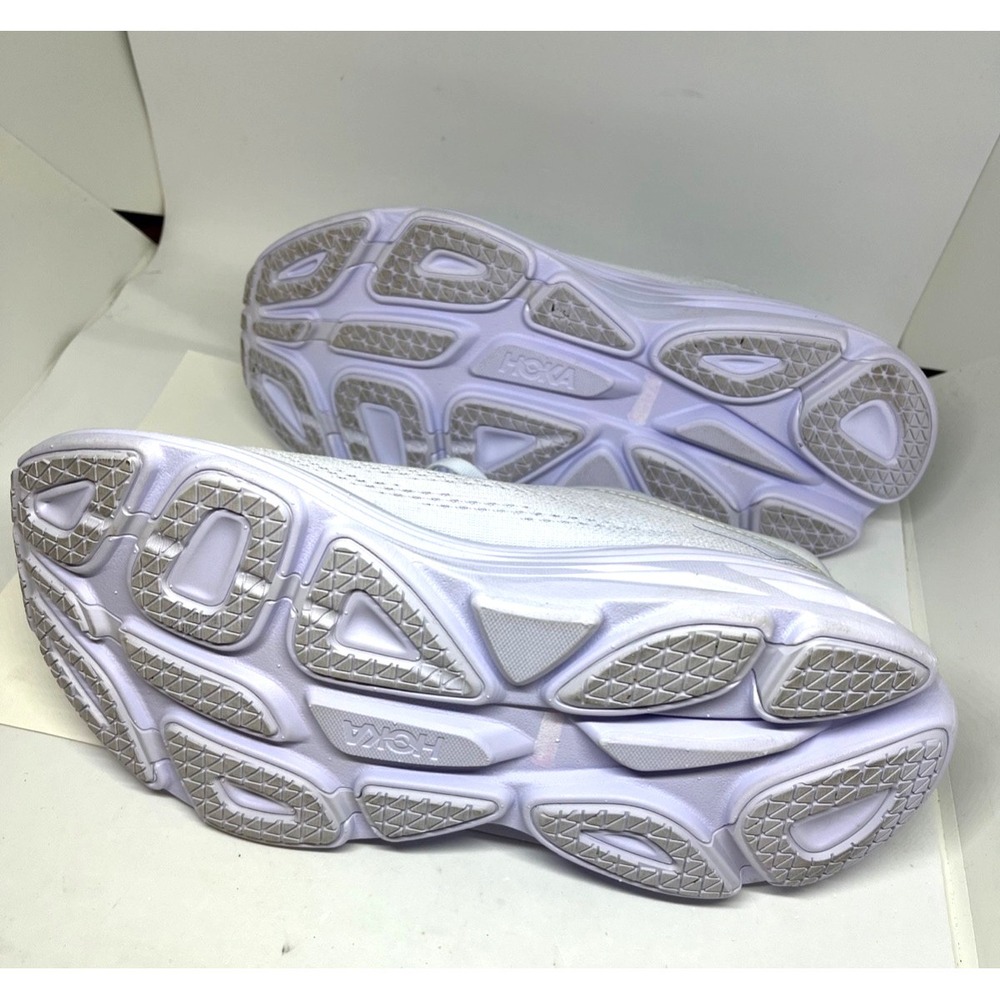 Hoka Men's Bondi 8 Running Size 9.5B White Slightly Used - Picture 6 of 6